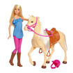 Picture of Barbie Doll and Horse